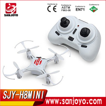 JJRC H8 Mini Headless rc Blanc drone 2.4G 4CH 6 Axe Gyro 3D Roulant RC Quadcopter RTF